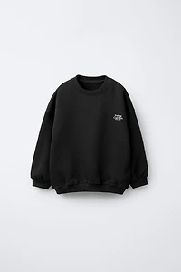 BASIC TEXT SWEATSHIRT