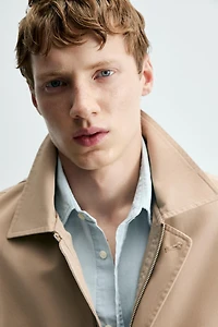 REGULAR FIT COTTON JACKET