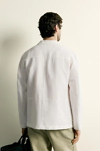 REGULAR FIT POCKET OVERSHIRT
