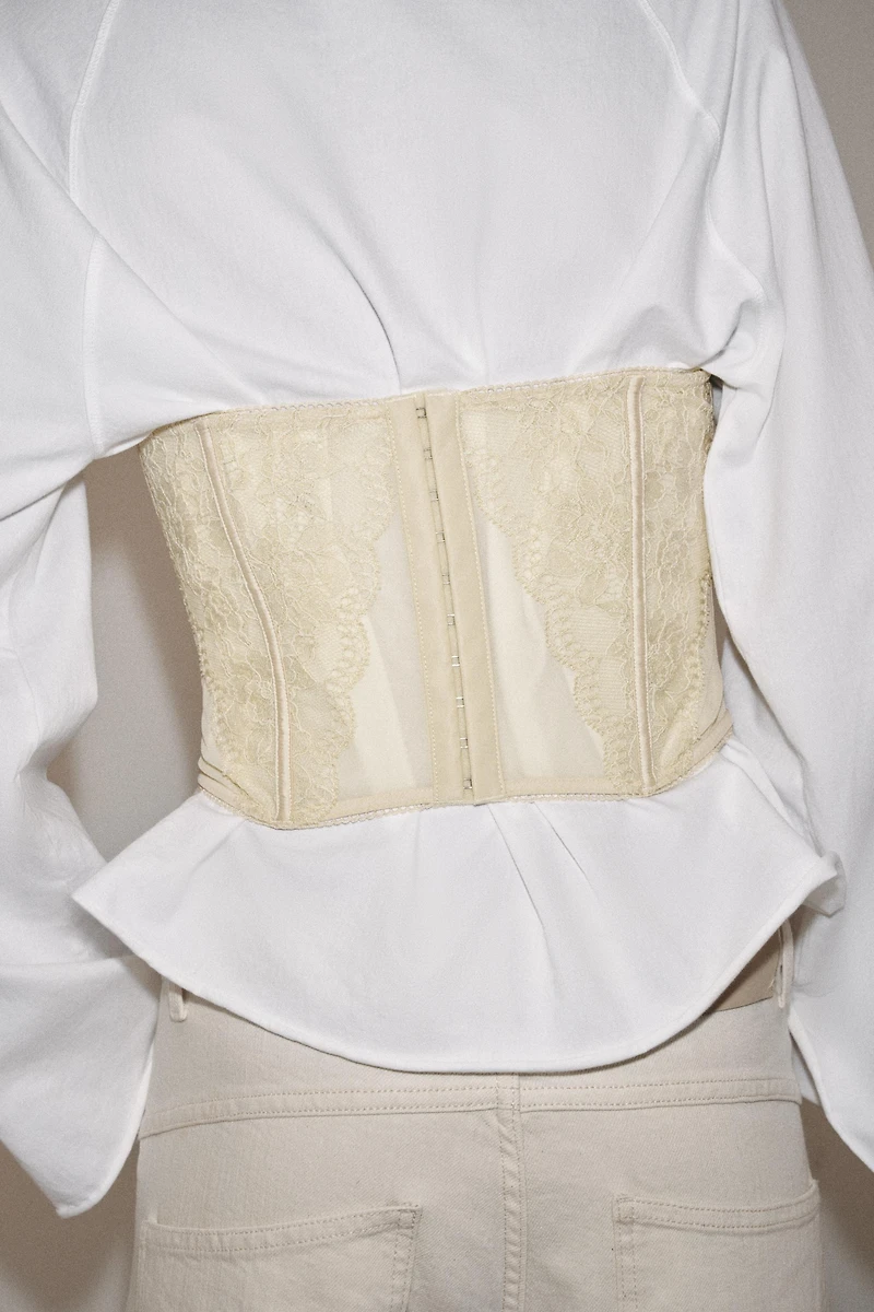 COMBINATION LACE CORSET
