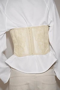 COMBINATION LACE CORSET