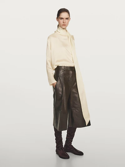 Flowing blouse with scarf - STUDIO