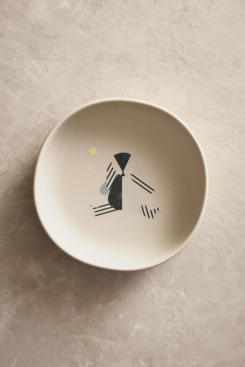 ASSIETTE ENFANT SILICONE LAPIN
