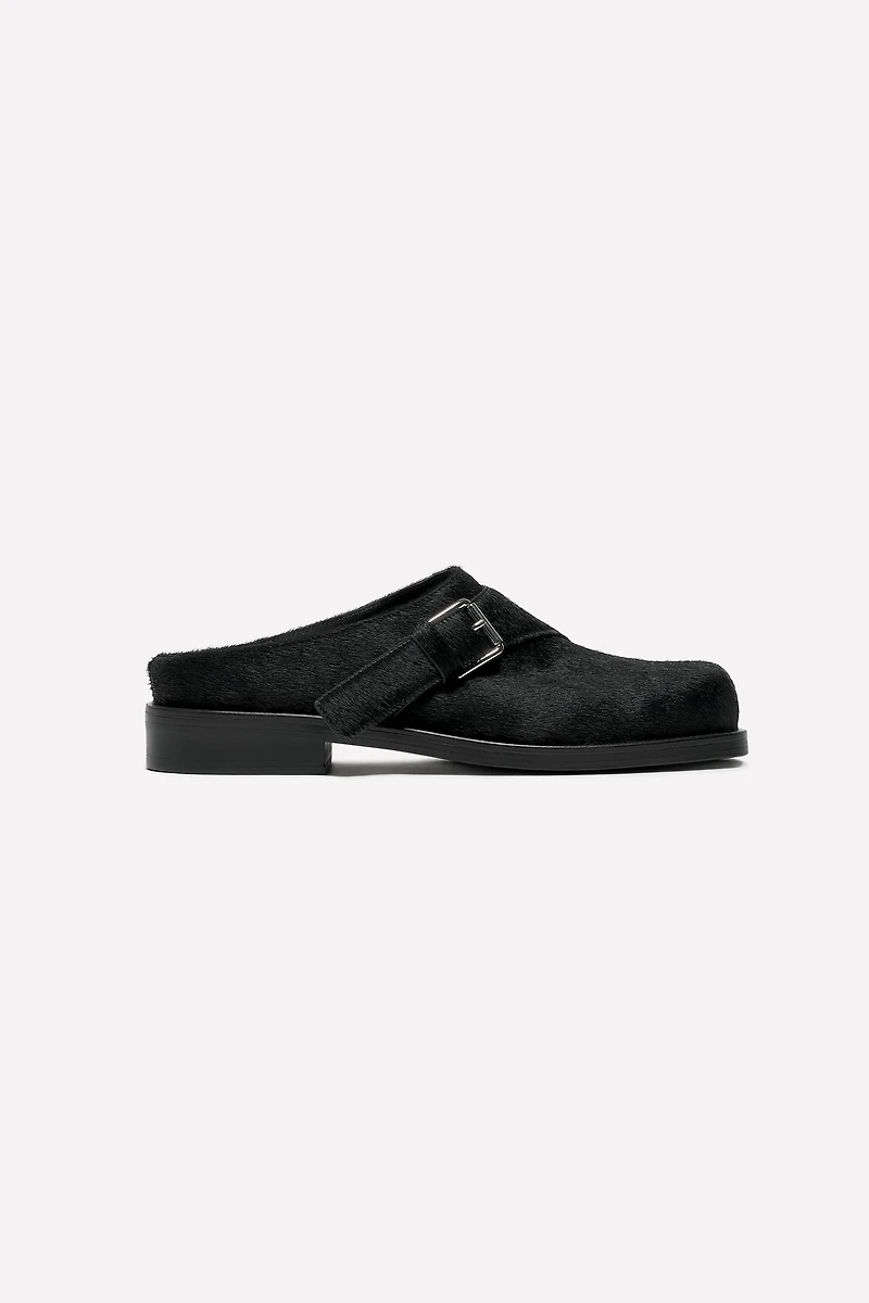 LEATHER CLOGS LUDOVIC DE SAINT SERNIN x ZARA