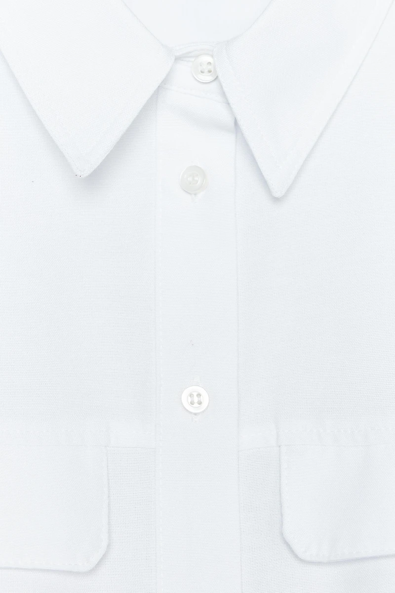 CHEMISE OXFORD COURTE