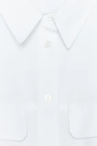 CHEMISE OXFORD COURTE