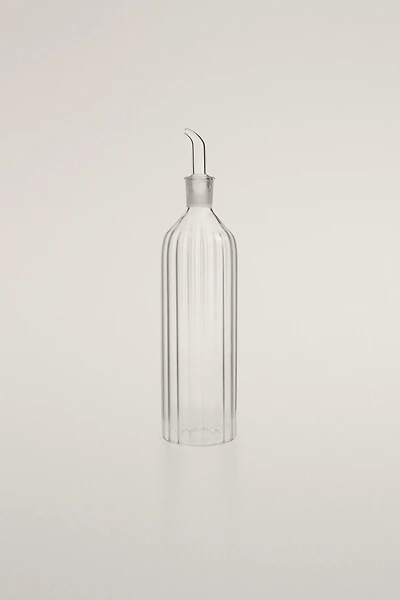 ROUND BOROSILICATE GLASS CRUET