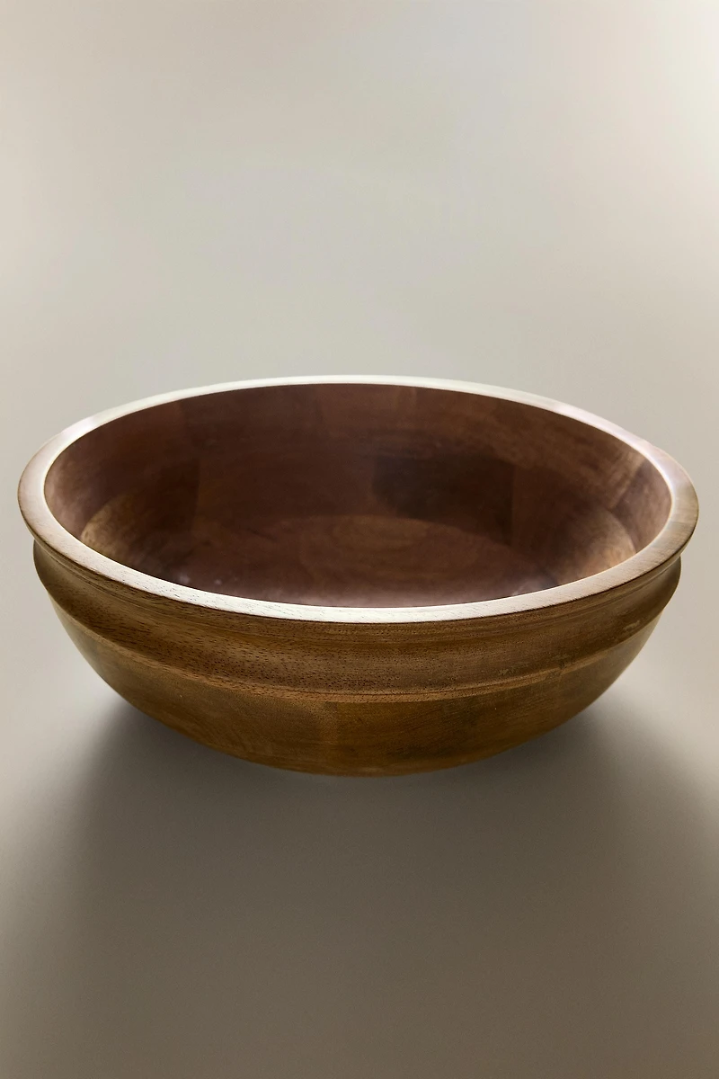 MANGO WOOD SALAD BOWL