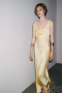 ROBE LONGUE SATINÉE ZW COLLECTION