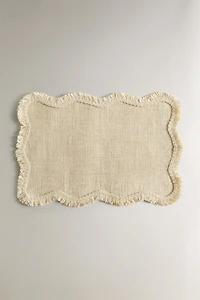 SET DE TABLE JUTE ONDULÉ