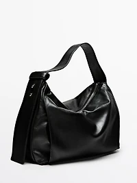 nappa leather shoulder bag