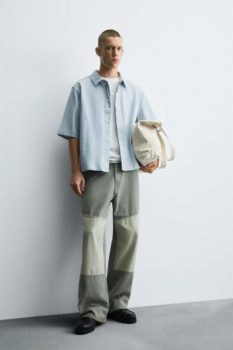 CHEMISE EN DENIM BRODÉ
