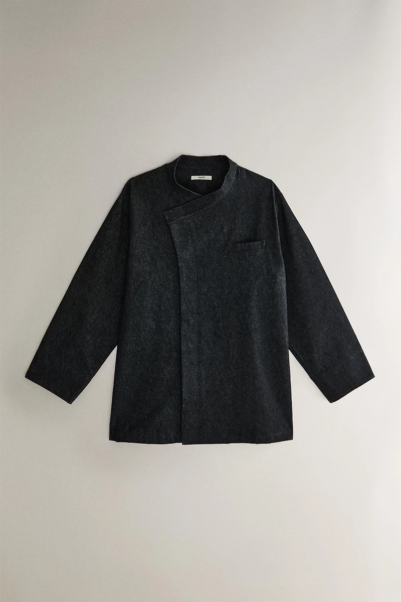 UNISEX DENIM CHEF JACKET