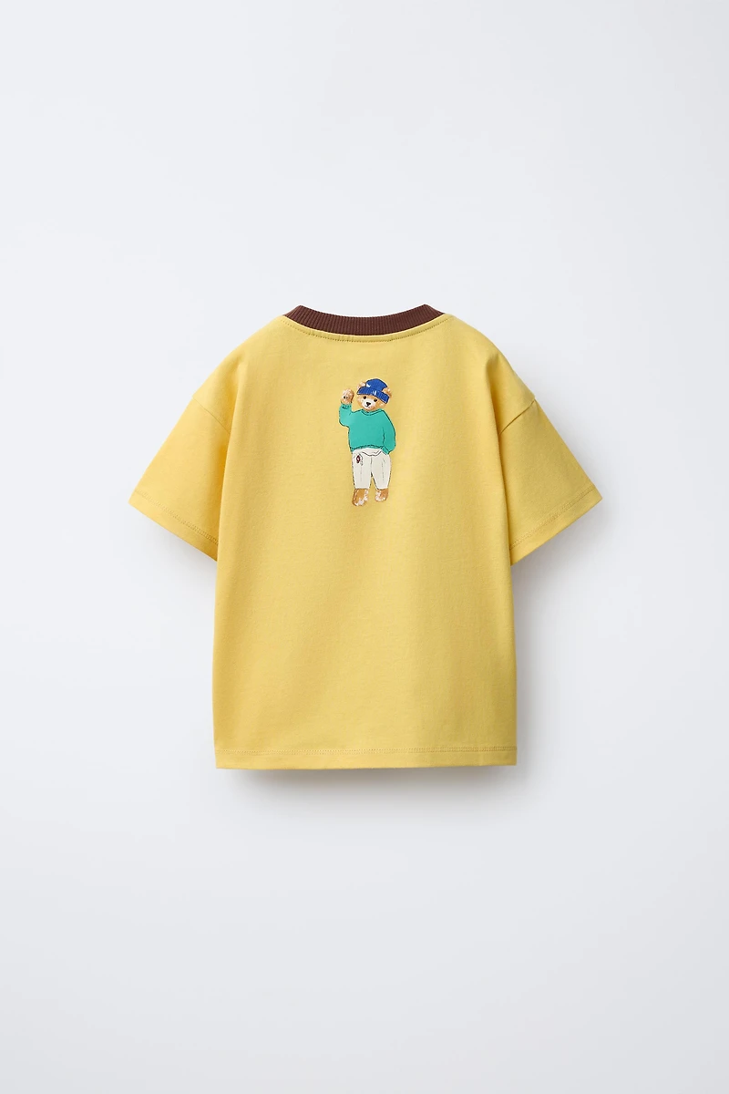 BEAR PRINT T-SHIRT