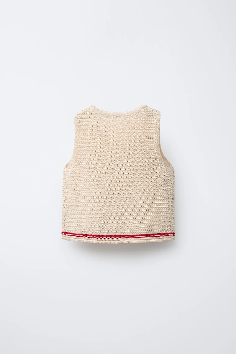 BOW KNIT TOP