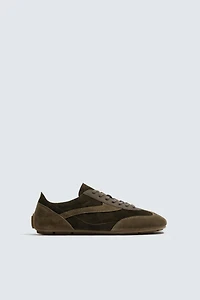 LEATHER SNEAKERS