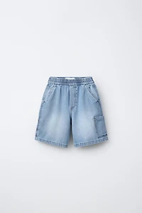 BAGGY CARPENTER DENIM SHORTS