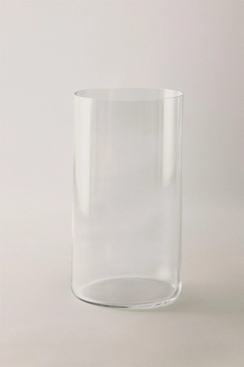 STRAIGHT CRYSTALLINE SOFT DRINK TUMBLER