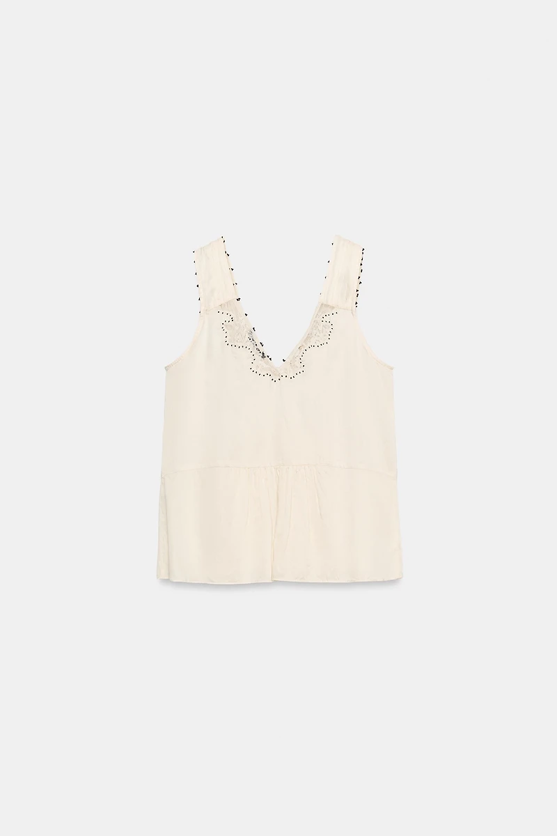 BEADED TOP