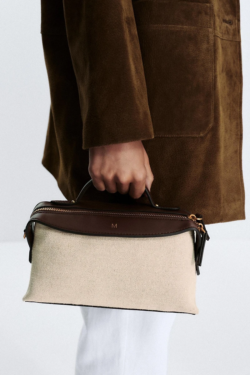 OBLONG CANVAS CITY BAG