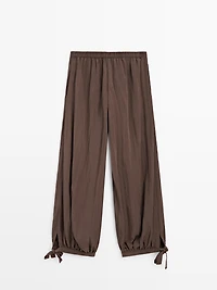 Pantalon fluide bouffant