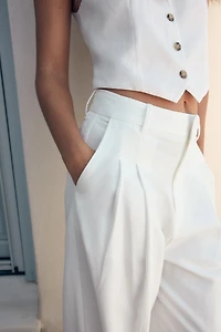 PLEATED PANTS