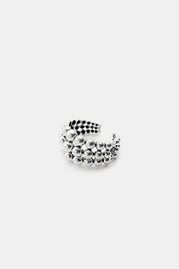 RIGID METAL BALLS BRACELET
