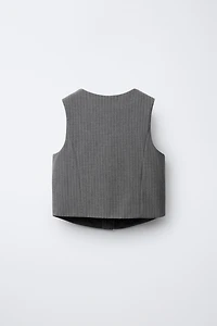 GILET À RAYURES TENNIS