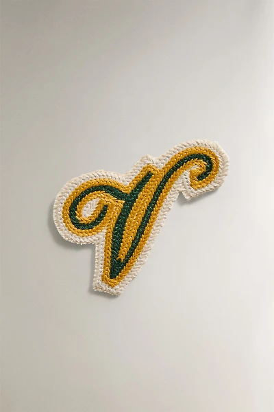 COTTON LETTER V PATCH