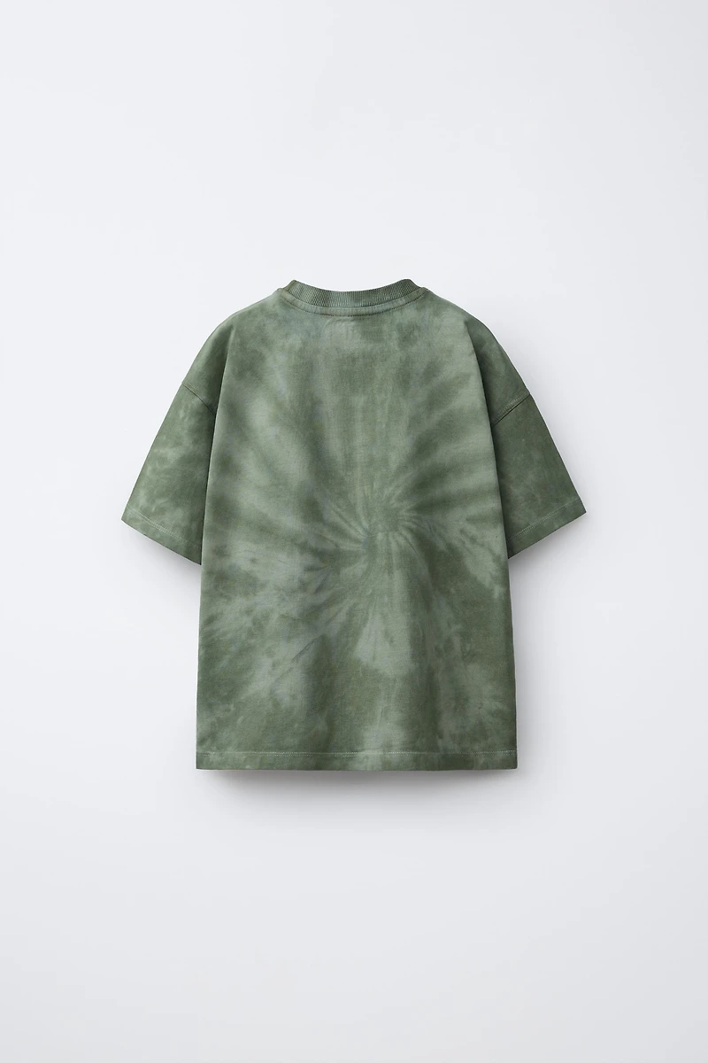 TIE-DYE PRINT SWEATSHIRT