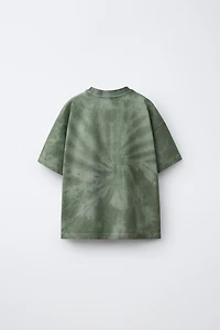 TIE-DYE PRINT SWEATSHIRT