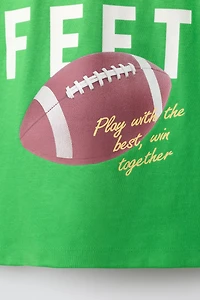 SPORTS PRINT T-SHIRT
