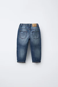 RIPPED BAGGY JEANS