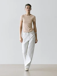 Short sleeve cotton T-shirt