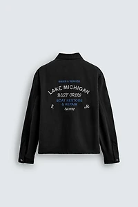 EMBROIDERED ZIP-UP JACKET
