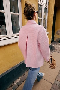 GINGHAM CHECK JACKET