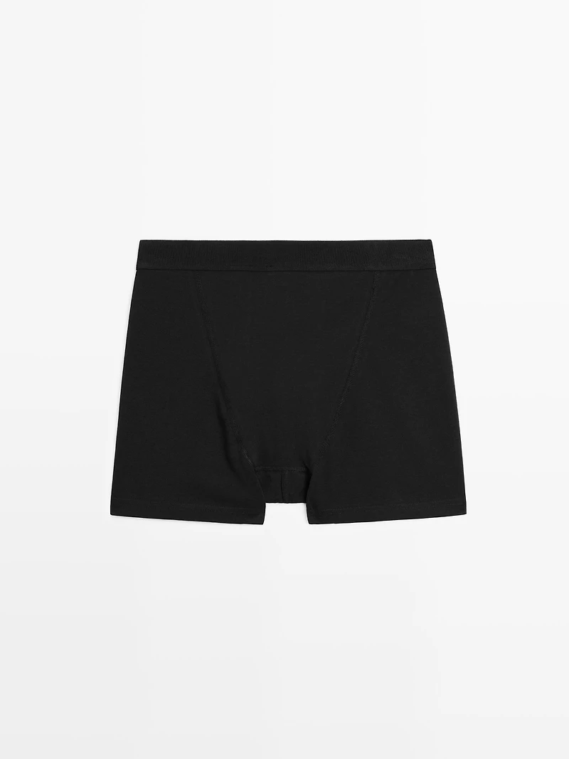 Boxers with logo waistband