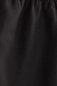 LINEN SHORTS