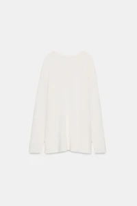 PULL OVERSIZE EN MAILLE FINE