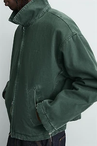 VESTE EN DENIM COURTE