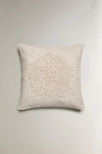 EMBROIDERED THROW PILLOW COVER