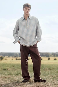 LIMITED EDITION PLAID POLO SHIRT