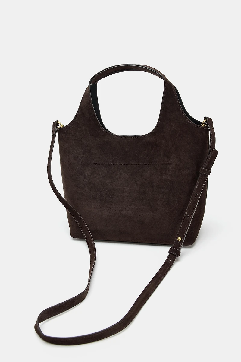 SAC MINI SHOPPER EN CUIR