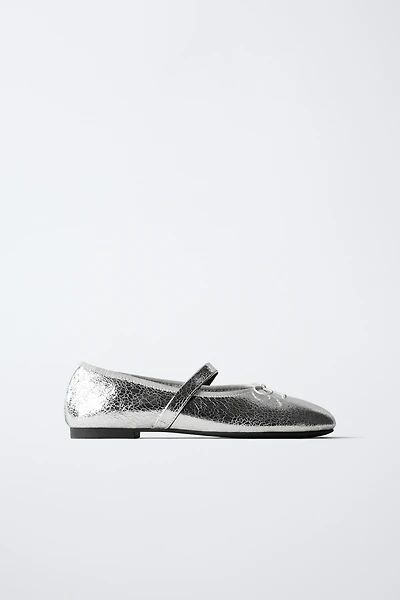 BALLERINES MÉTALLISÉES