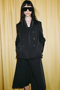 ZW COLLECTION DOUBLE-BREASTED BLAZER