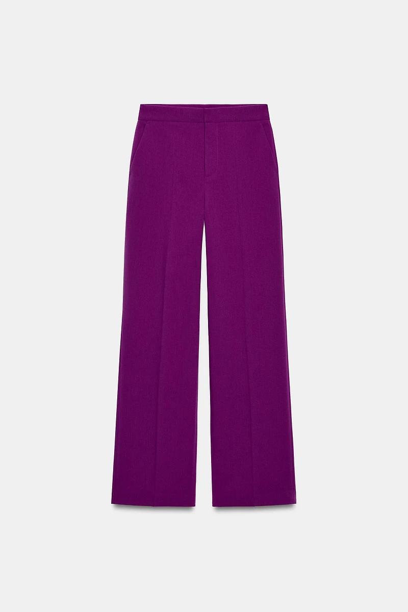 PANTALON DROIT TAILLE BASSE
