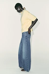 OVERSIZED SHORT SLEEVE KNIT SWEATER