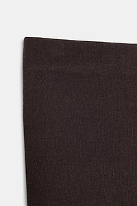 STRAIGHT LEG KNIT PANTS