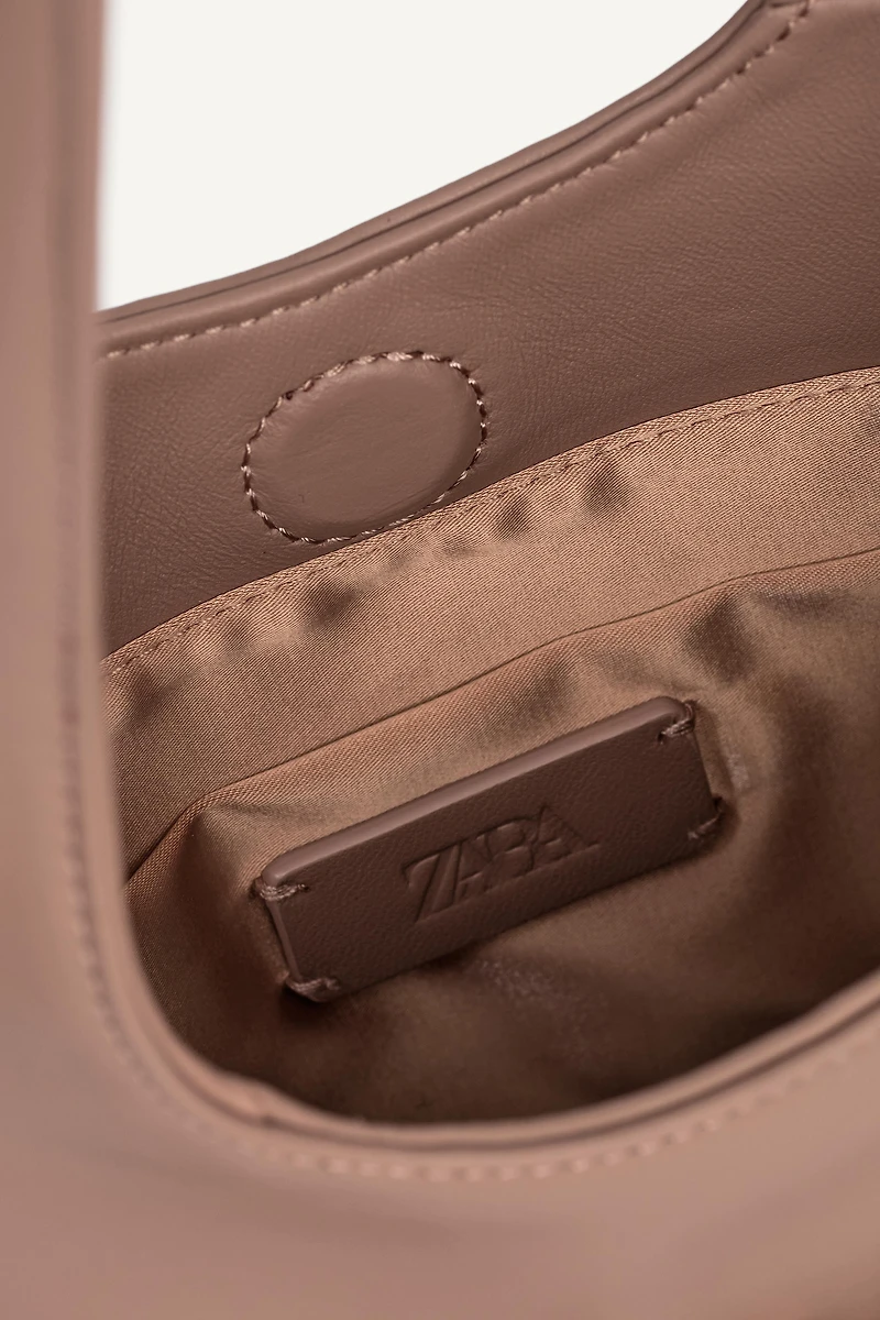 LEATHER MINI SHOPPER WITH FLOWER LIMITED EDITION