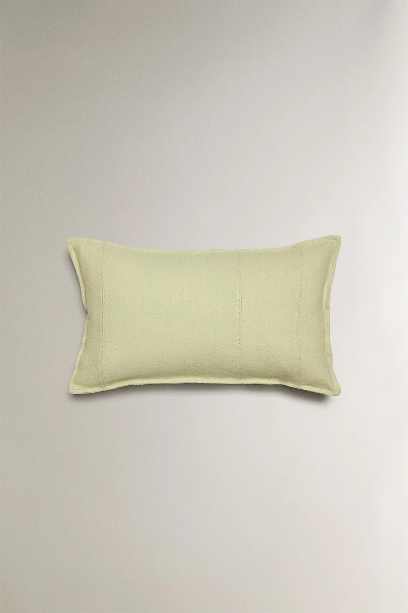 PLEATED THROW PILLOW COVER